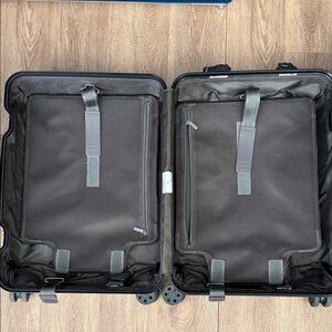 RIMOWA Matte Black Hard Shell Luggage